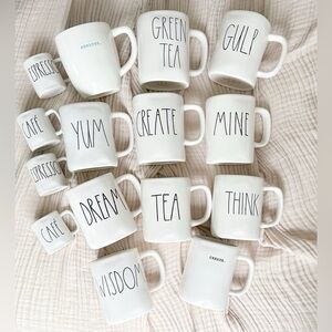 Rae Dunn Mugs (Lot of 16)